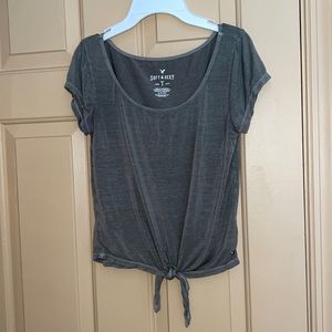 American Eagle “soft and sexy” t-shirt with front tie!